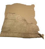 Taupe Natural Grain Deer-Tanned Cowhide –  Full Aniline Finish, 1.1–1.3 mm (3 oz), ~20 Sq Ft