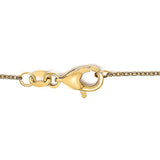 14K Yellow Gold Alternating Red Ruby and White Diamond Bezel Station Chain Bracelet (I-J Color, SI2-I1 Clarity) - 7.5" Inches