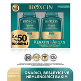 Bioxcin Keratin and Argan Repair Shampoo - Nourishing, Hypoallergenic, Paraben-Free for Damaged Hair