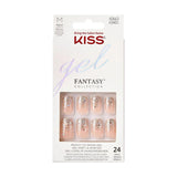 Kiss Artificial Nails Extra Glossy Fanciful KGN01C 24 pcs