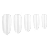 Eklips Clear False Nails Set for Custom Manicures 100 Pieces