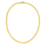14k Yellow Gold Tubogas Necklace (5.00 mm)