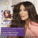 L'Oreal Paris Excellence Cool Creme Hair Color 7.11 - Extra Ash Brown | 100% Gray Coverage