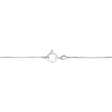10K White Gold 1/4 Cttw Round Brilliant Cut Lab Grown Blue Diamond 4-Prong Solitaire Pendant Necklace (Blue Color, VS2-SI1 Clarity) - 18"