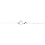 14K White Gold 1/10 Cttw Pear Shape Lab Grown Diamond Solitaire Pendant Necklace (F-G Color, VS2-SI1 Clarity)