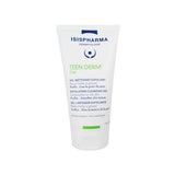 Isis Pharma Teen Derm Gel 150ml - Exfoliating Facial Gel for Acne-Prone Skin, Salicylic Acid Face Wash, Oil Control