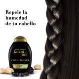 OGX Kukui Oil Conditioner - Moisturizing Anti-Frizz Hair Care for Dry Damaged Hair
