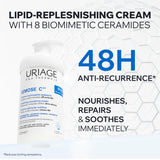 Uriage Uriage Xemose Lipid Replenishing Cream 400ml - Moisturizing Cream for Dry Skin, Hydrating Face & Body Cream for Babies & Adults