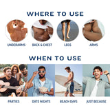 Veet Men Bodycurb Hair Removal Cream for Men - 3.38 fl oz, Underarm Hair Removal for Sensitive Skin