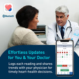 Omron M3 Comfort Digital Blood Pressure Monitor with Smart Cuff & Irregular Heartbeat Detection