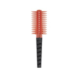 Janeke Cactus Brush Detangling Hair Brush in Black & Orange