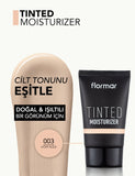 Flormar Tinted Moisturizer Radiant Skin Tone Evening Cream 30ml