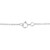 .925 Sterling Silver Prong-Set Diamond Accent Starfish 18" Pendant Necklace (I-J Color, I1-I2 Clarity)