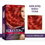 Wella Koleston Supreme Hair Color 77/44 Fire Red | 1 Kit