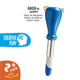Carioca Jumbo Baby Paint Brush for Kids 2+ Years | Easy Grip