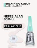 Flormar Breathing Color Breathable Top Coat Nail Polish 11ml