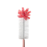 Babyjem Baby Bottle Brush - Spongy Tip, 360° Rotatable, 12.2 inches Long - Ideal for Newborns to Toddlers
