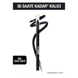 Maybelline Tattoo Liner Gel Eyeliner - 900 Deep Onyx: Waterproof, Smudge-Proof, Long-Lasting Black Eyeliner
