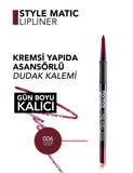Flormar Stylematic Matte & Waterproof Retractable Lip Liner 0.35g