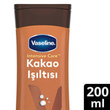 Vaseline Cocoa Glow Body Lotion 200ml - Deep Moisturizing Formula | Hydrating