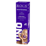 Rocs Uno Fast Whitening Toothpaste for Brighter Smiles 74g