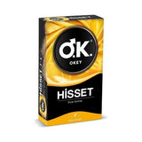 Okey Hisset Condoms: Enhanced Sensitivity & Reliable Protection - 10 Pack Latex Condoms for Safe Sex & Contraception
