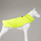 Lindo Softshell Neon Green Waterproof Dog Raincoat for All Breeds