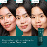 Caudalie Instant Detox Mask - Natural Face Mask for Detoxifying and Purifying Skin, 35 ml