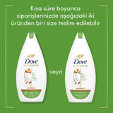Dove Moisturizing Shower Gel with Coconut Oil & Almond Extract - Nourishing & Hydrating Body Wash, 15.22 fl oz