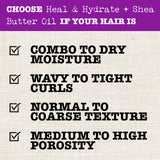Maui Moisture Strength & Length Agave Conditioner 385ml - Nourishing Aloe Vera Hair Care for Damaged Hair