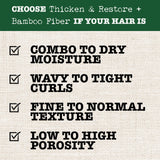 Maui Moisture Volume Boost + Bamboo Fibers Hair Conditioner for Fine or Limp Hair - 13.01 fl oz