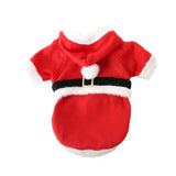 Max Design Santa Claus Jacket Soft Christmas Pet Costume