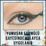 Maybelline New York Tattoo Liner Gel Eyeliner - 817 Vivid Green, Waterproof, Long-Lasting, Easy Application