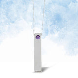 Created Alexandrite Fashion Pendants Sterling Silver