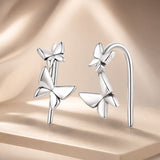 925 Sterling Silver Oxidized Earrings for Women