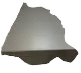Grey Natural Grain Deer-Tanned Cowhide –  Full Aniline Finish, 1.1–1.3 mm (3 oz), ~20 Sq Ft