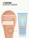 Flormar Sun Lovers Tinted Moisturizing Sunscreen SPF50 40ml