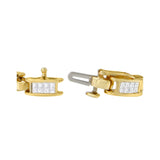 14K Yellow Gold Princess-Cut Diamond Links of Love Bracelet (2.00 cttw, H-I Color, SI2-I1 Clarity)