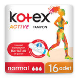 Kotex Active Tampon Normal - Reliable Menstrual Protection for Active Women