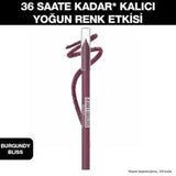 Maybelline Tattoo Liner: Burgundy Bliss Gel Eyeliner - Long Lasting, Smudge-Proof Definition for Striking Eyes