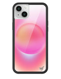 Hot Pink Aura iPhone Case