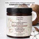 True Bee Cotton Milk & Moringa Hydrating Hair Mask 220 ml