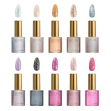 *Flash Glitter - Astral Gel Couleur, 10pcs Set