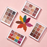 Beaulis Makeup Eyeshadow Palette - 12 Shades for Versatile Eye Makeup, Matte & Shimmer Finishes