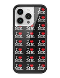 I Heart Me | Black iPhone Case