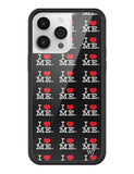 I Heart Me | Black iPhone Case