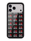 I Heart Me | Black iPhone Case