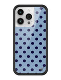 Polka Dot | Blue and Navy Blue iPhone Case