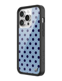 Polka Dot | Blue and Navy Blue iPhone Case