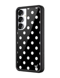 Polka Dot | Black and White Samsung Galaxy Case